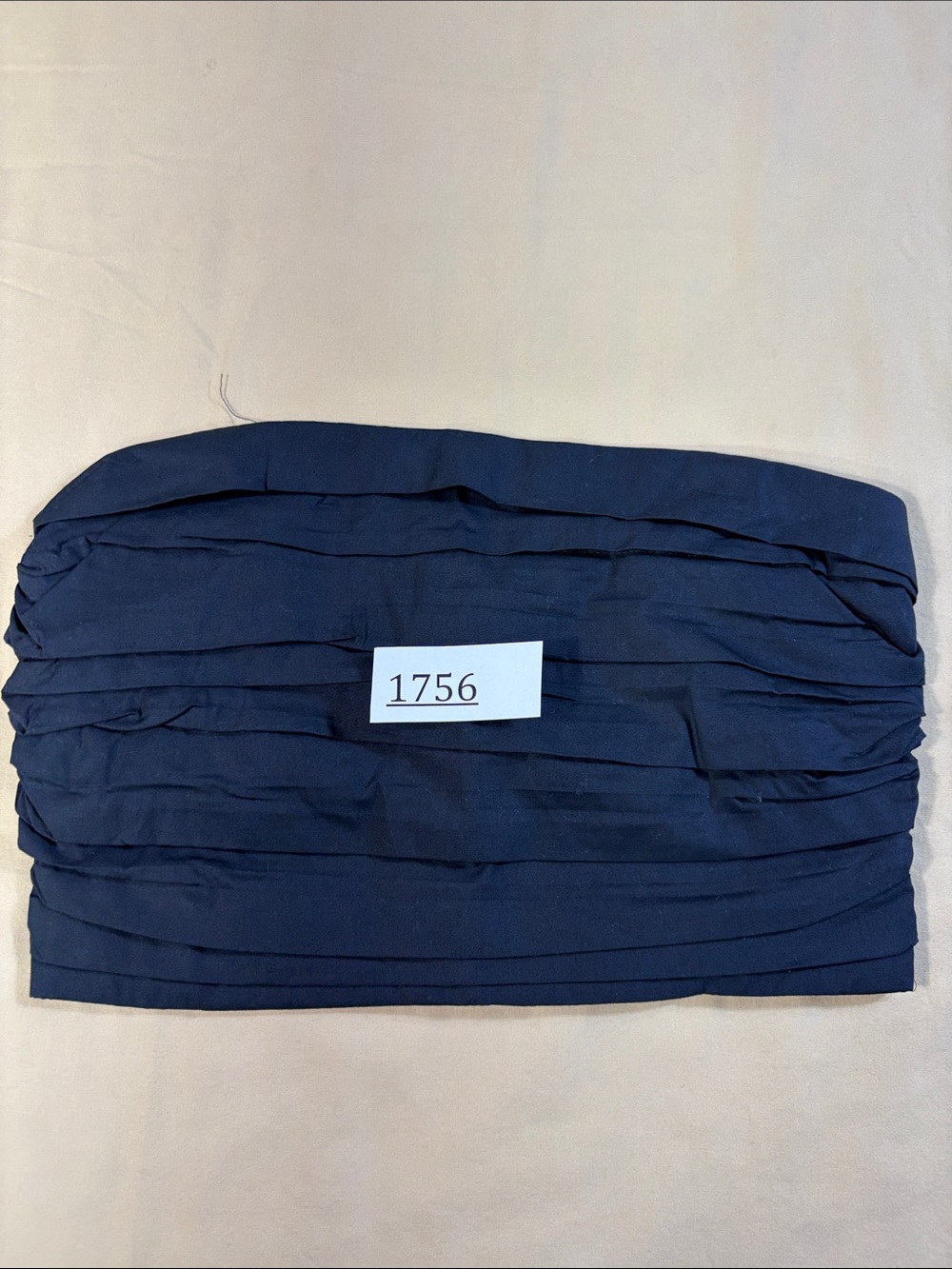 Abercrombie & Fitch NWT Black Festival Smocked Strapless Tube Top Women's Medium - Picture 12 of 12